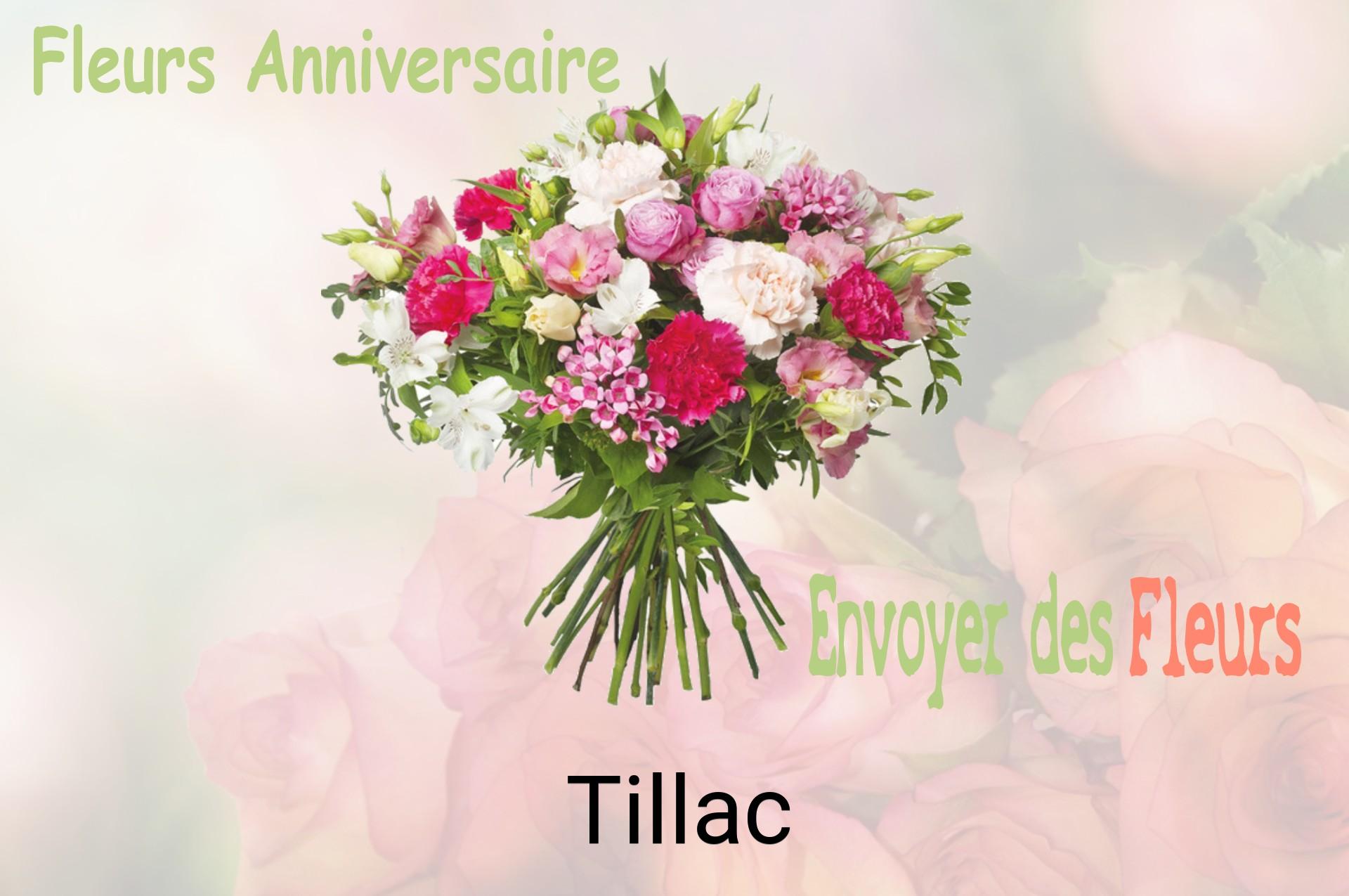 Bouquet de fleurs d’anniversaire livré à Tillac